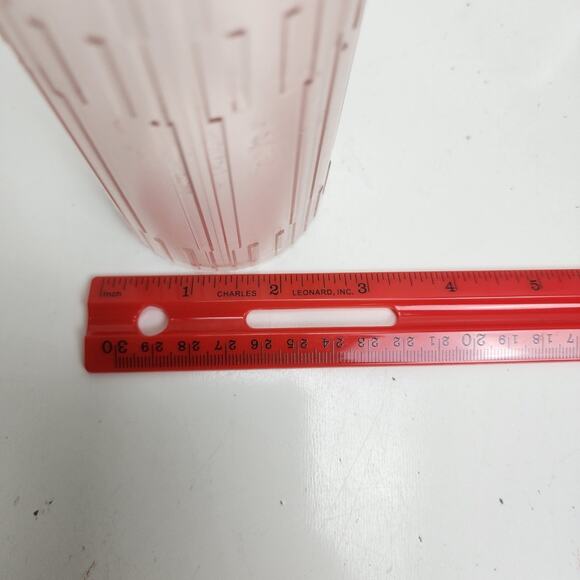 Hearth & Hand with Magnolia Set of 4 Plastic Pink Wine Goblets & 1 Tumbler NWT - Picture 10 of 11